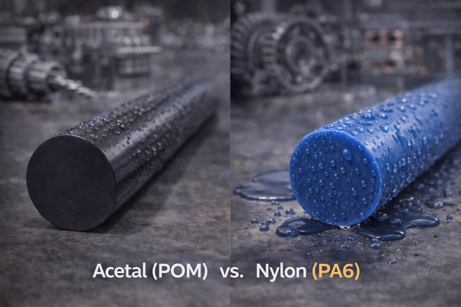 Asetal (POM) vs Naylon (PA6): Hangi Malzeme Daha Stabil?